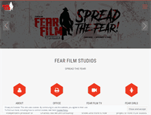 Tablet Screenshot of fearfilm.com